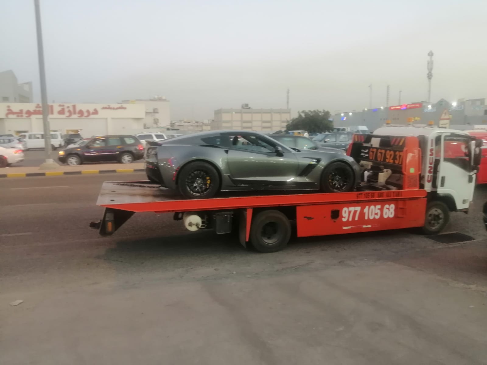 ونش سطحة الرحاب بالكويت